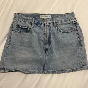Aritzia Denim Forum Denim Skirt